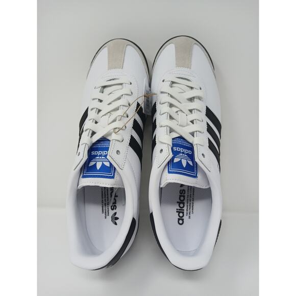 Adidas Samoa Men’s Size US 10 Athletic Sneakers Black/White Shoes 675033 New Y2k main image 8